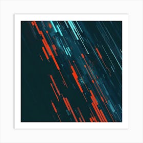 Abstract - Abstract Stock Videos & Royalty-Free Footage 7 Art Print