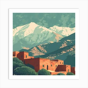 Moroccan Village 1 Art Print