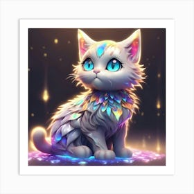 Cute Cat 2 Art Print