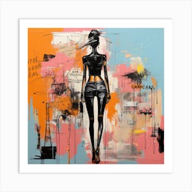 Fashionista 2 Art Print