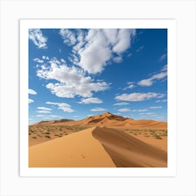 Sahara Desert Art Print