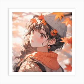 Autumn Leaves Art Print