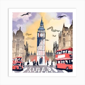 Big Ben Canvas Print Art Print