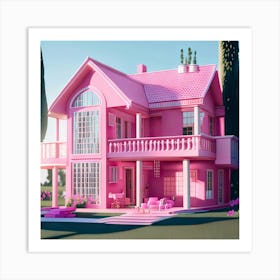 Barbie Dream House (420) Art Print