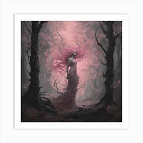 485481 Dryad In The Woods 1 Art Print