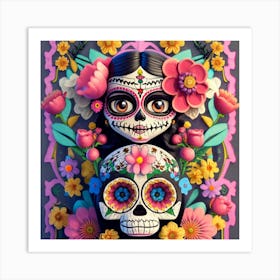 Day Of The Dead Art Print