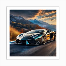 Lamborghini 191 Art Print