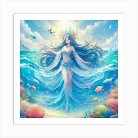 Mermaid 19 Art Print