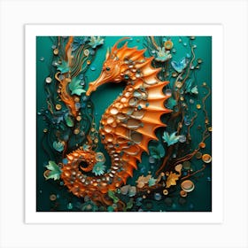 Seahorse 16 Art Print