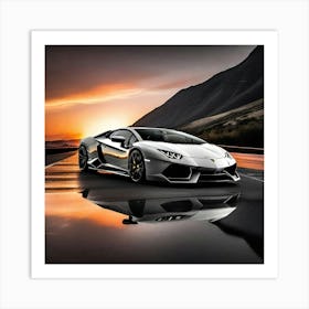 Lamborghini 49 Art Print