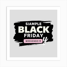 Black Friday Sell Post Templates Design (21) Art Print