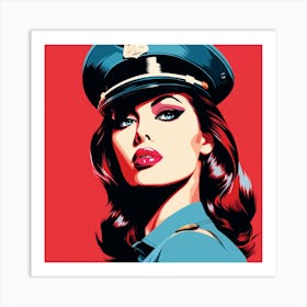 Police Officer 1 Art Print