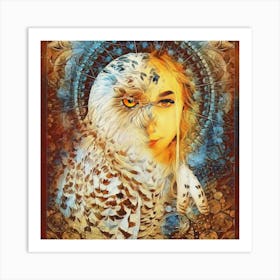 Owl.owl Art Print