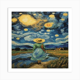 Starry Night Art Print