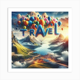 Travel Art Print