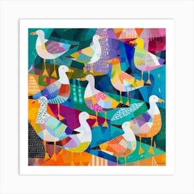 Seagulls 7 Art Print