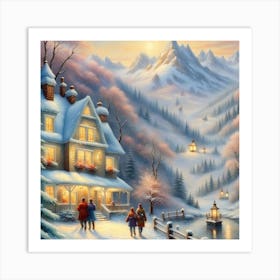 Winter Majesty Art Print