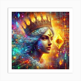 Queen ETH Art Print