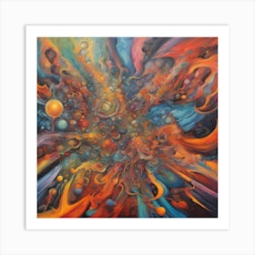 Abstract Painting 19 Art Print