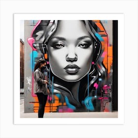 London Street Art Art Print