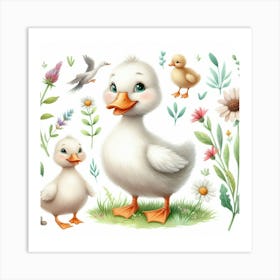 The Ugly Duckling 2 Art Print