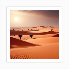 Sahara Desert 76 Art Print