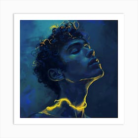 Portrait Of A Young Man 14 Art Print