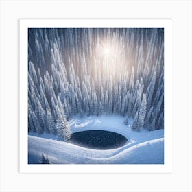 Winter Wonderland 1 Art Print