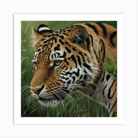 Tiger 9 Art Print