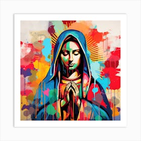Virgin Mary Art Print