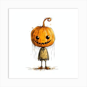 Halloween Pumpkin 3 Art Print