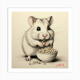 Hamster 63 Art Print