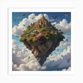 Island In The Sky 1 Art Print