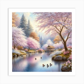 Springtime Serenity03 Art Print