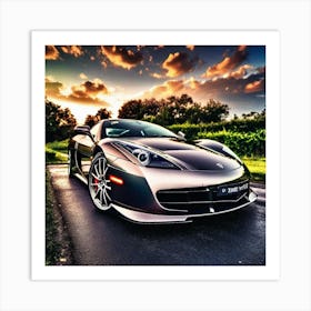 Ferrari Art Print