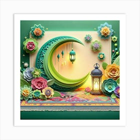 Muslim Holiday 7 Art Print