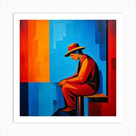 Abstract Loneliness Extraordinary Art Print