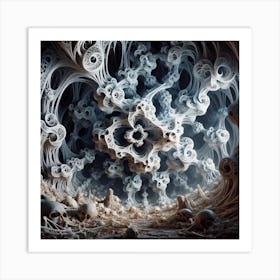 Skull cave I Art Print