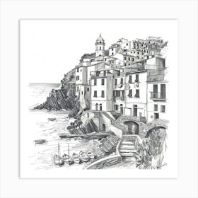 Cinque Terre Art Print