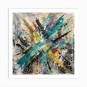 Abstract Painting 4 Art Print