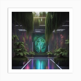 Futuristic Interior Art Print