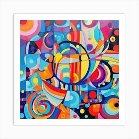 Abstract Painting 4 Art Print