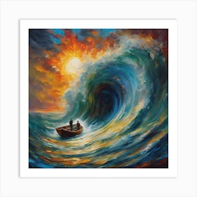 Ocean Wave 2 Art Print