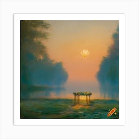 Sunset Art Print