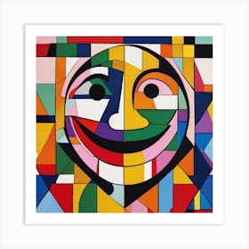 Smiley Face Art Print