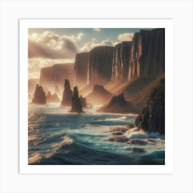 Southern Australia Cliffs Art Print