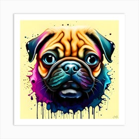 PugLife Art Print