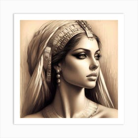 Exotic Beauty Artwork 273 Art Print