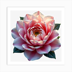 Pink Lotus Flower Art Print