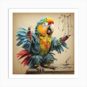 Parrot 44 Art Print